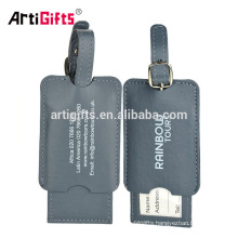 promotional gifts handsome guangdong pu luggage tag custom supplier in china